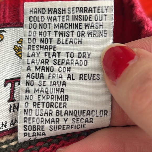 Vintage Tiara international striped sweater size large - Picture 4 of 4